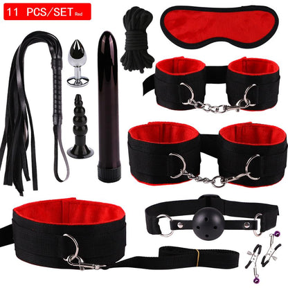 Set de 11 accessoires BDSM