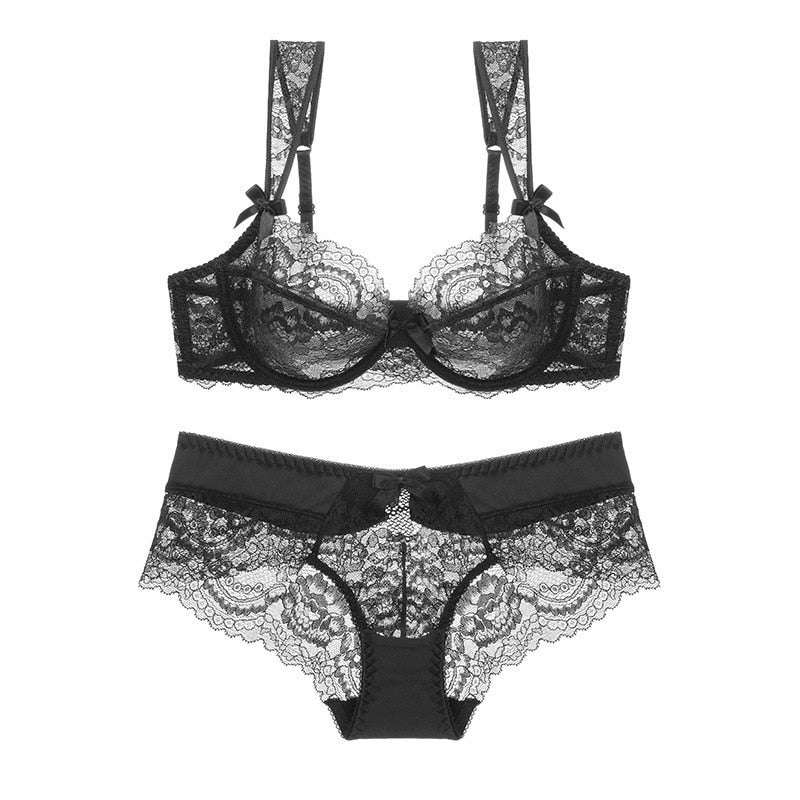 Ensemble Soutien gorge push up et culotte dentelle