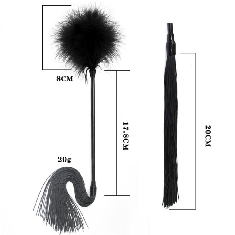 Feather  Whips Stick Flirt Tease Tickle Erotic Role Play Adult Game Sex Toys