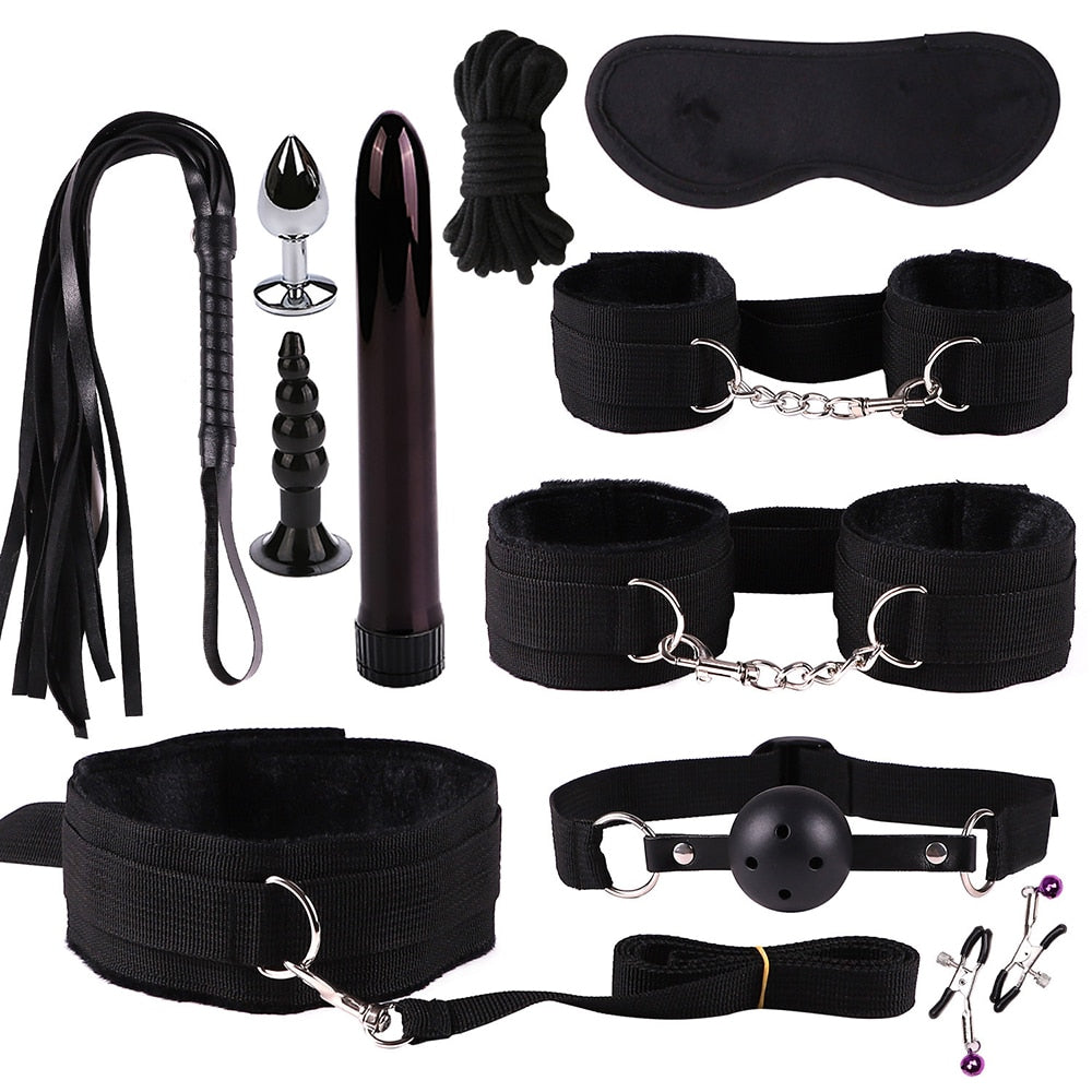 Set de 11 accessoires BDSM