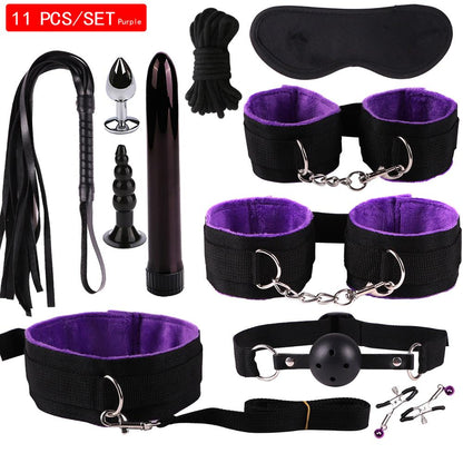 Set de 11 accessoires BDSM